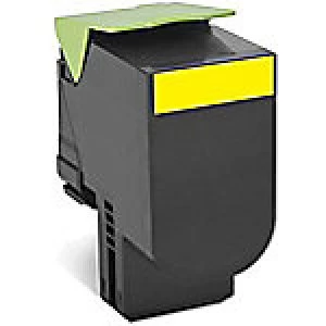 Lexmark 80C2SYE Yellow Laser Toner Ink Cartridge