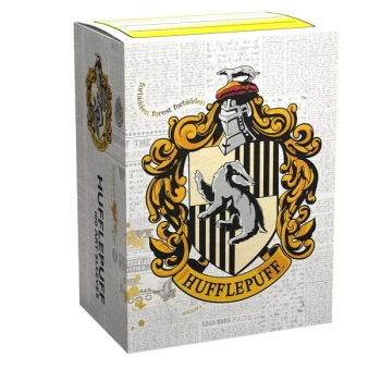 Dragon Shield ART Print Harry Potter Hufflepuff Card Sleeves - 100 Sleeves