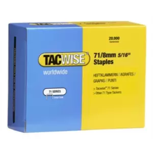 Tacwise 71/8mm Staples (Box-20000)