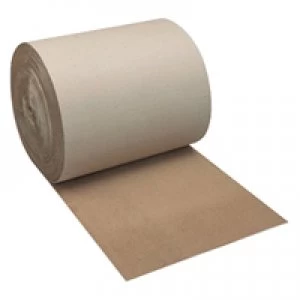 Ambassador Corrugated Paper Roll 900mm x75m Recycled Kraft SFCP-0900