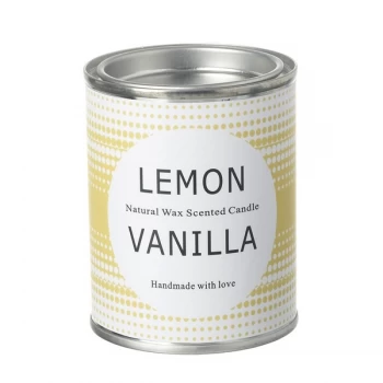Lemon Vanilla Scented Candle By Heaven Sends
