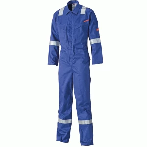 Dickies Mens Lightweight Pyrovatex Flame Retardant Overall Royal Blue 36" 31"