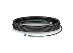 Networks Single-Mode LC Fiber Cable - 91.44 m - LC - LC - Male/Male - Black