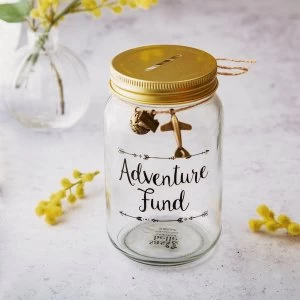 Sass & Belle Adventure Fund Money Jar