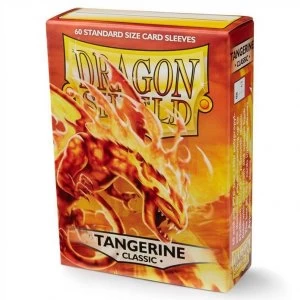 Dragon Shield Classic - Tangerine 60 Sleeves In Box - 10 Packs