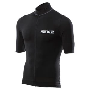 SIXS Bike 3 Chromo Short Sleeve Jersey Black Small