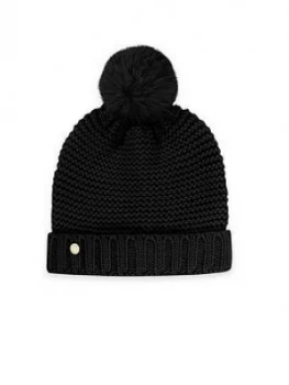 Katie Loxton Chunky Knit Hat - Black