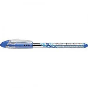 Schneider Slider Basic XB Ballpoint Pen Grip Extra Broad 0.7mm Blue Pack of 10
