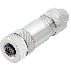 Binder 99 1430 812 04 Series 713 Sensor Actuator Plug Connector M12 Screw Closure Straight