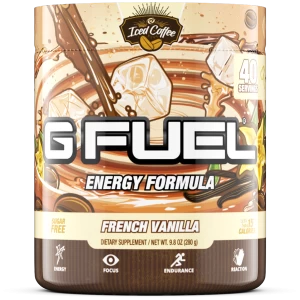 G Fuel French Vanilla Tub (40 Servings) Elite Energy and Endurance Formula