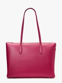 Kate Spade All Day Large Zip,Top Tote Bag Bag, Plum Liqueur, One Size