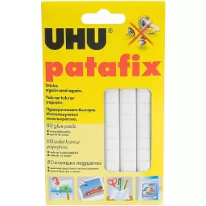UHU 35211 Patafix Glue Pads - Pack Of 80