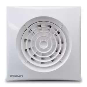 EnviroVent Silent 100 Ultra Quiet WC & Bathroom Extractor Fan With Timer - SIL100T