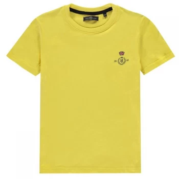 Henri Lloyd Crest T-Shirt - Golden Kiwi