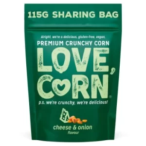 Love Corn Cheese & Onion 115g (6 minimum)