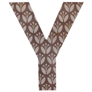 Letter Y Wall Plaque