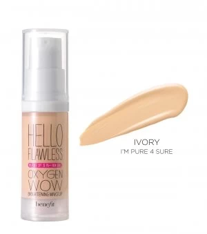 Benefit Hello Flawless Oxygen Wow Liquid Foundation Pure For Sure