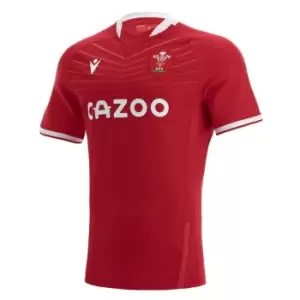 Macron Wales Home Pro Shirt 2021 2022 - Red