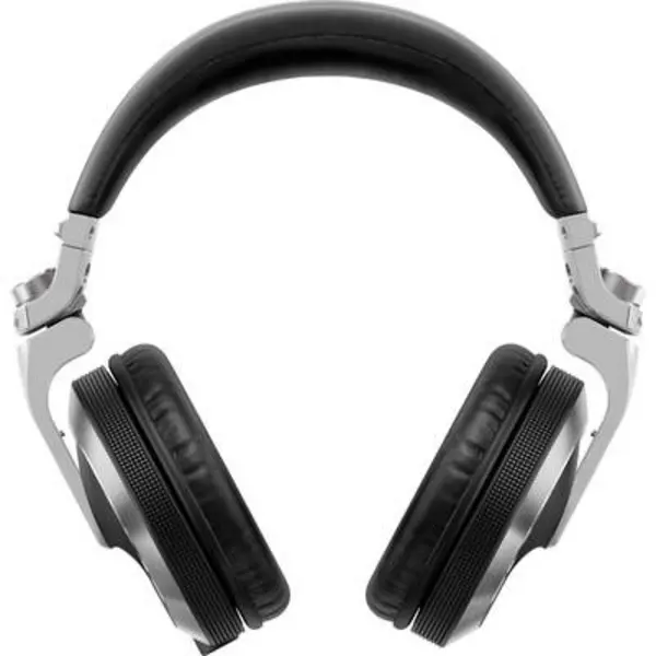 Pioneer DJ HDJ-X7-S DJ Over-ear headphones Corded (1075100) Silver Foldable