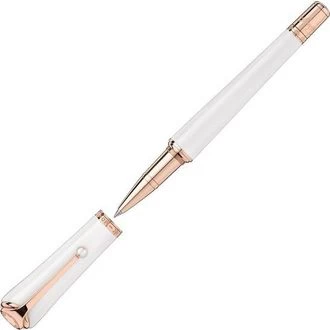 Mont Blanc - Mont Blanc Muses Marilyn Monroe Special Edition Pearl Rollerball - Rollerball Pens - White