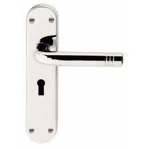Jedo Porto Backplate Key Lock Door Handles
