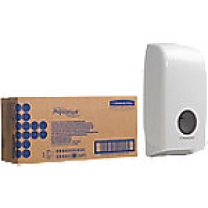 AQUARIUS Toilet Paper Dispenser 6946 Plastic White