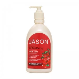 Jason Antioxidant Cranberry Hand Soap Pump 473ml