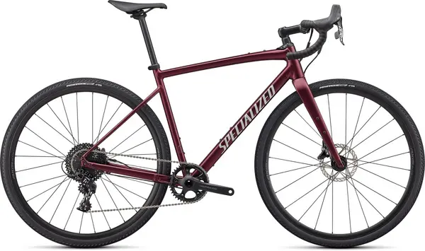 2022 Specialized Diverge Comp E5 Gravel Bike in Satin Maroon