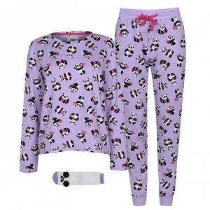 Chelsea Peers Pyjama And Sock Set - Purple