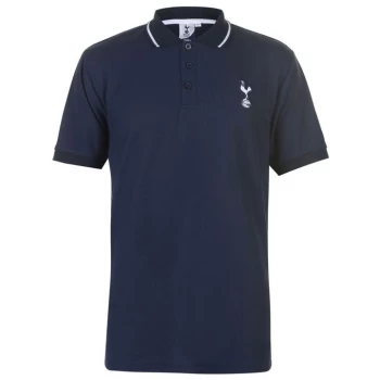 Source Lab Tottenham Hotspur Polo Shirt Mens - Navy