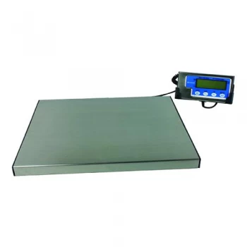 Salter WS Electronic Parcel Scale Portable with Detached LCD 20g Increments Capacity 60KG Silver