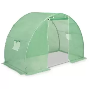 Greenhouse 4.5m² 300x150x200cm vidaXL - Green