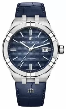 Maurice Lacroix AI6008-SS001-430-1 Aikon Automatic Blue Dial Watch
