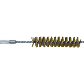 3/8IN Double Spiral Power Brush C/W Universal Thread - Brass