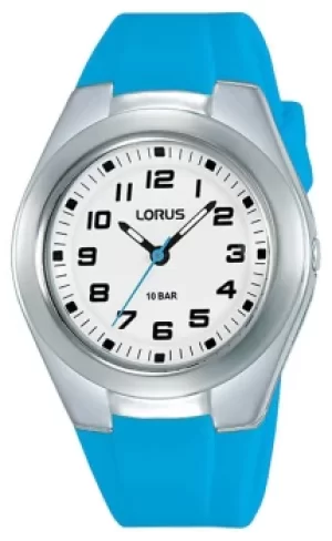 Lorus Kids Blue Silicone Strap RRX77GX9 Watch