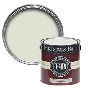Farrow & Ball Estate Pavilion blue No. 252 Matt Emulsion Paint 2.5L