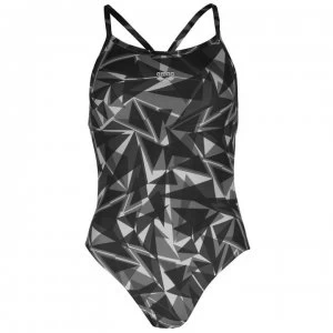 Arena Shattered Glass Swimsuit Ladies - Black