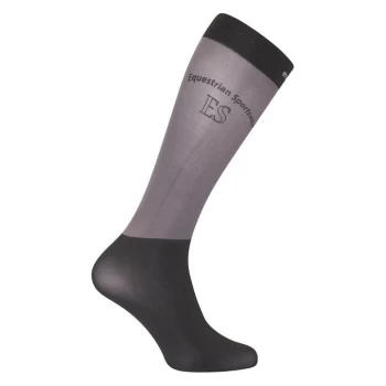 Eurostar Technical Equestrian Socks - Cool Grey