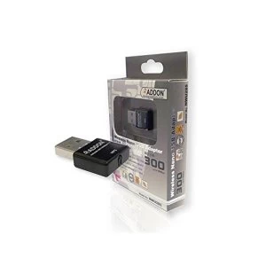 ADDON Wireless 300Mbps NANO USB Adapter (NWU285v3)