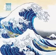 Adult Jigsaw Puzzle Hokusai: The Great Wave : 1000 Piece Jigsaw Puzzles