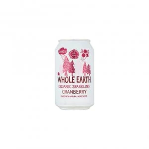 Whole Earth Cranberry 330ml x 24