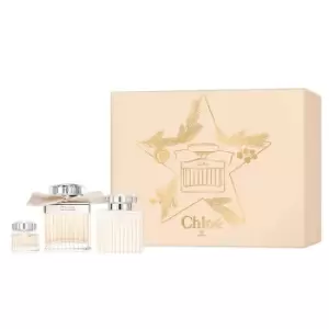 Chloe Gift Set 75ml Eau de Parfum + 100ml Body Lotion + 5ml Mini Eau de Parfum