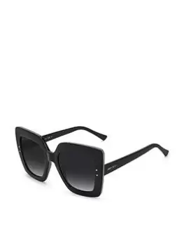 Jimmy Choo Oversized Sunglasses - Black