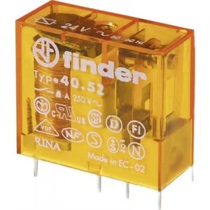 Finder 40.52.8.012.0000 PCB relay 12 V AC 8 A 2 change-overs