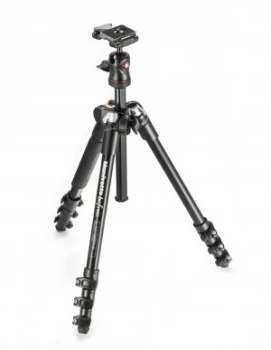 Manfrotto MKBFRA4 BH Befree Compact Aluminum Travel Tripod Black