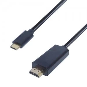 CONNEkT Gear 2m USB 3.1 Connector Cable Type C male to HDMI male