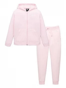 Boys, Nike Childrens NSW Core Tracksuit - Pink, Size L=12-13 Years