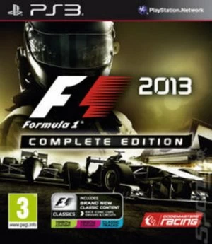 F1 2013 Complete Edition PS3 Game