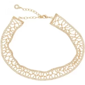 Ladies Anne Klein Gold Plated Just Shine Choker Necklace