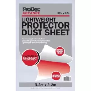 ProDec Advance 3.2M X 3.2M Non-Woven Dust Sheet- you get 20